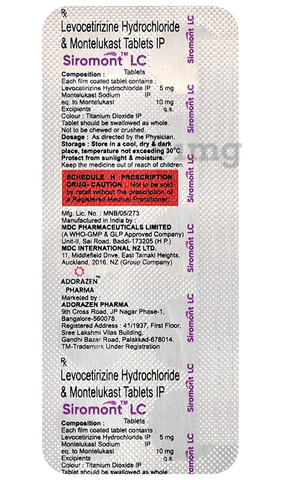 Siromont LC Tablet image Siromont LC Tablet image