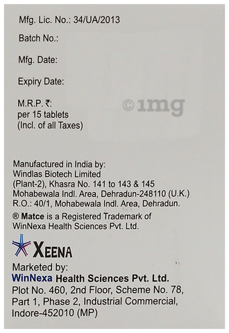 Matce VG 0.3/1 Tablet SR image Matce VG 0.3/1 Tablet SR image