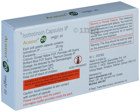 aCUTRet 20 Capsule image