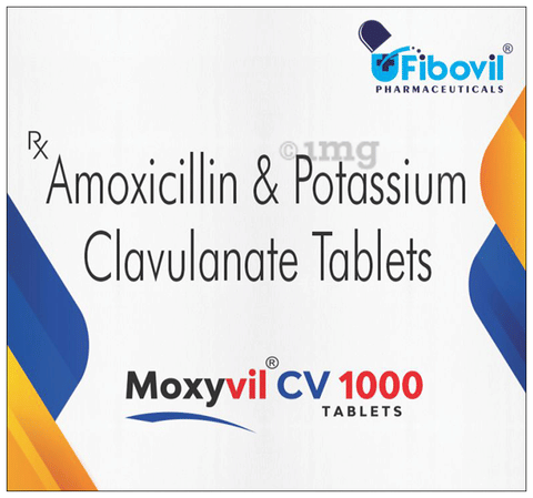 Moxyvil CV 1000 Tablet image Moxyvil CV 1000 Tablet image