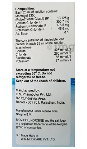 Movicol Liquid One Dose Orange image Movicol Liquid One Dose Orange image