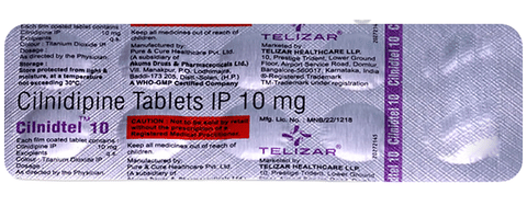 Cilnidtel 10 Tablet image