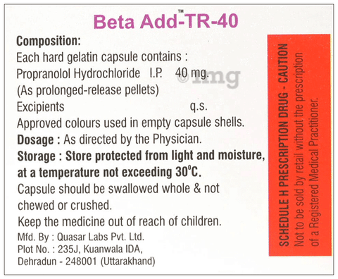 Beta Add-TR 40 Capsule image