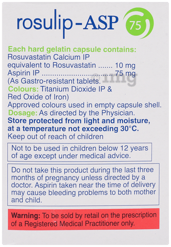 Rosulip-ASP 75 Capsule image Rosulip-ASP 75 Capsule image