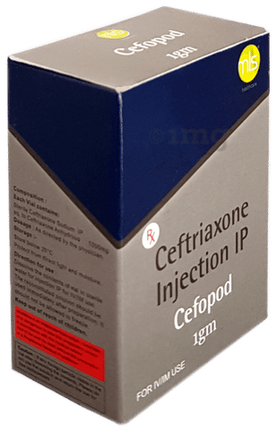 Cefopod 1gm Injection image