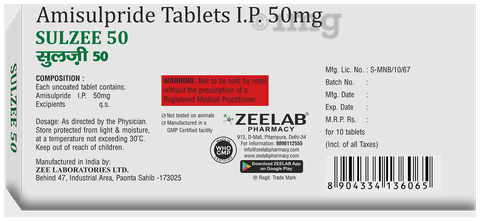 Sulzee 50 Tablet image Sulzee 50 Tablet image