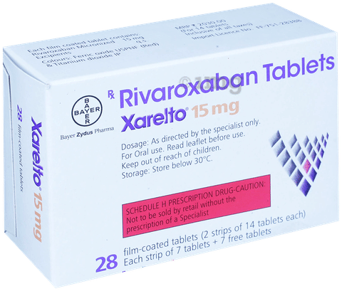 Xarelto 15mg Tablet image