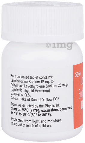 Lethyrox 25 Tablet image