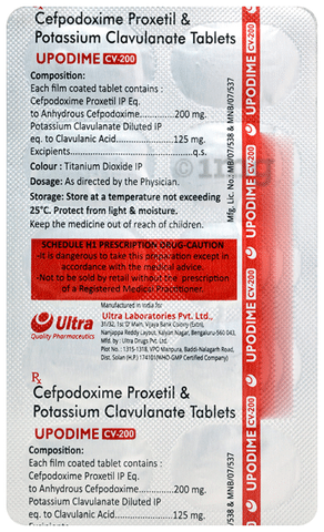 Upodime CV 200 Tablet