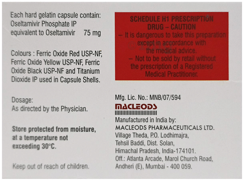 Fluvia 75mg Capsule image