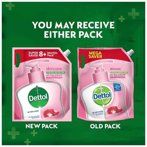 Dettol Liquid Handwash Refill Skincare: Buy packet of 1500.0 ml Liquid at  best price in India