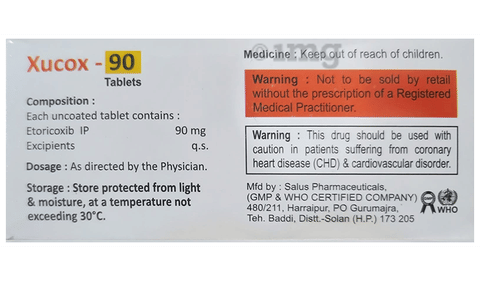 Xucox 90 Tablet image
