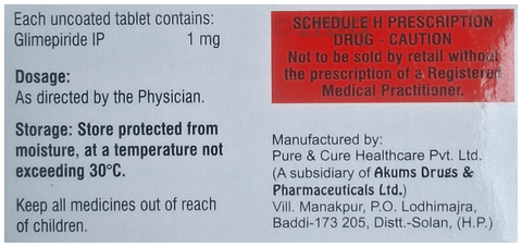 KC-Pride 1mg Tablet image KC-Pride 1mg Tablet image