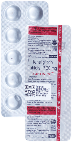Tgiptin 20mg Tablet image