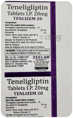 TeNLizem 20 Tablet image TeNLizem 20 Tablet image