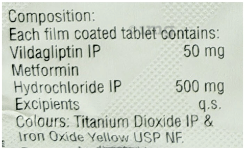 Verifica-M 500mg/50mg Tablet image Verifica-M 500mg/50mg Tablet image