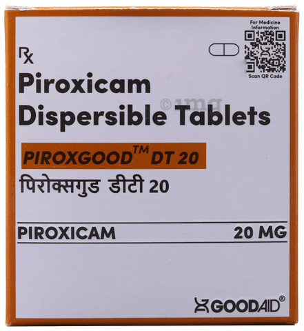Piroxgood DT 20 Tablet image Piroxgood DT 20 Tablet image