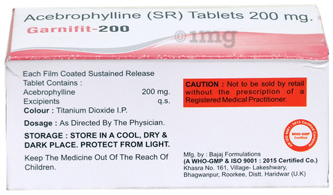 Garnifit 200 Tablet SR image