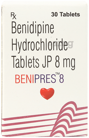 Benipres 8mg Tablet image