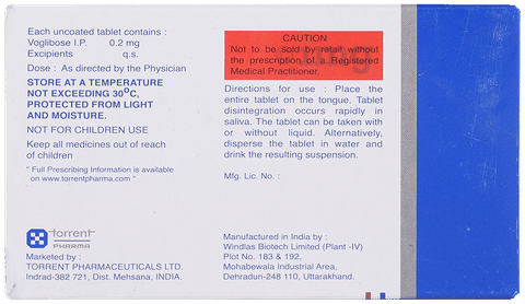 Voglitor MD 0.2 Tablet image
