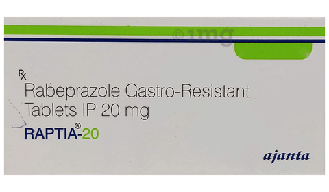 Raptia 20mg Tablet image Raptia 20mg Tablet image