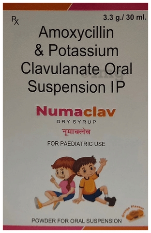 Numaclav Dry Syrup Orange image