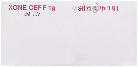 Xone Ceff 1000mg Injection image
