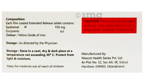 Epalpex 150 SR Tablet image
