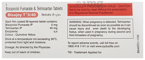Bisojoy T 5/40 Tablet