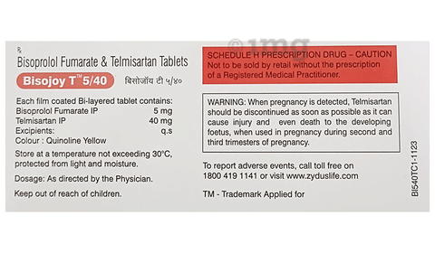 Bisojoy T 5/40 Tablet image