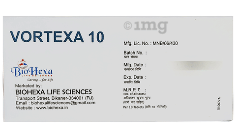 Vortexa 10 Tablet image