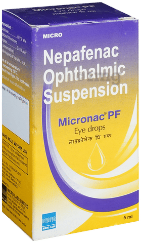 Micronac PF Eye Drop image
