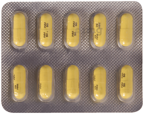 Inmecin 50mg Capsule image Inmecin 50mg Capsule image