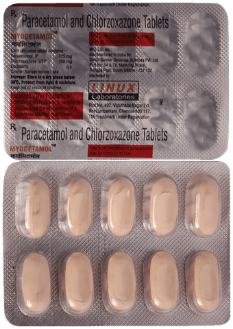 Myocetamol Tablet image