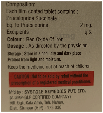 Prufine 2mg Tablet image Prufine 2mg Tablet image