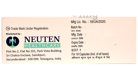 Tacroten 0.5mg Capsule image