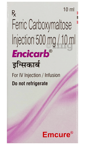 एंसीकार्ब 500mg इंजेक्शन image