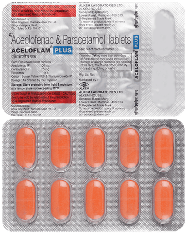 Aceloflam Plus Tablet image
