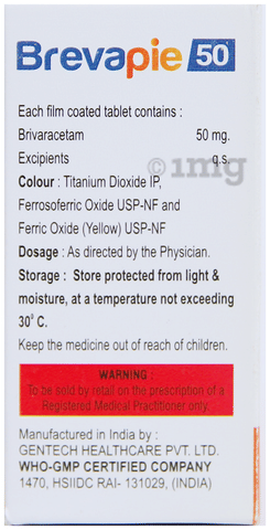 Brevapie 50 Tablet image Brevapie 50 Tablet image