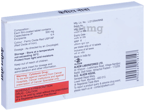 Capeta Nova 500mg Tablet image