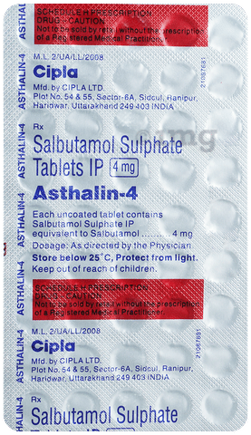 ASTHAlin 4 Tablet image