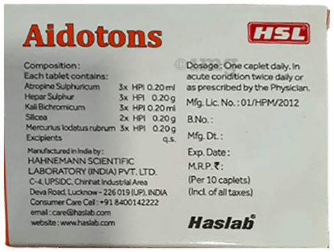 Haslab Aidotons Caplet image
