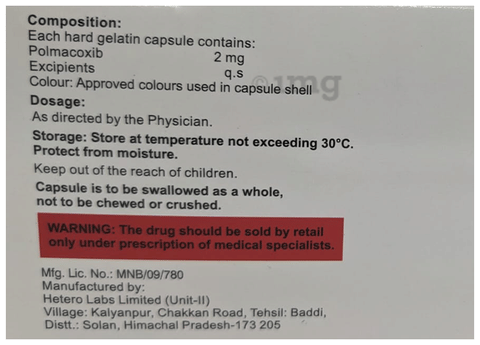 Pomocoxib 2 Capsule image