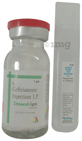 Dysocef 1 Gm Injection image