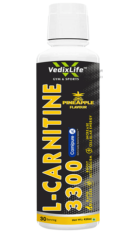 VedixLife Gym & Sports L-Carnitine 3300 Pineapple