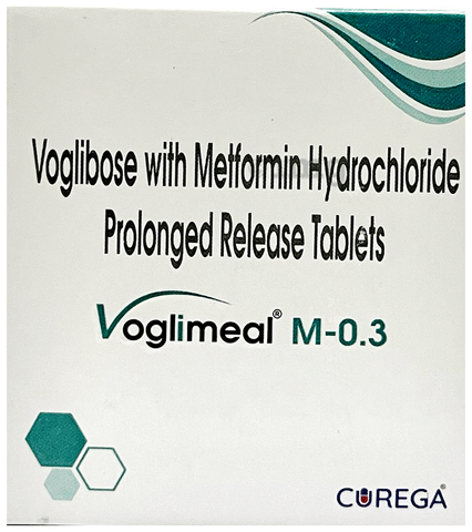 Voglimeal M 0.3 Tablet SR image Voglimeal M 0.3 Tablet SR image