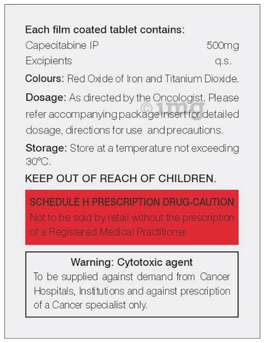 Cabita 500mg Tablet image Cabita 500mg Tablet image