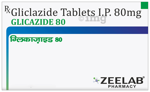 Glicazide 80 Tablet image