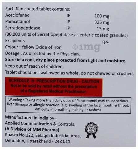 Aleflam-SP Tablet image