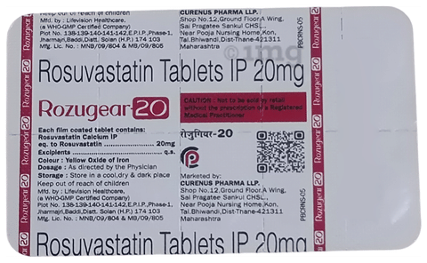 Rozugear 20 Tablet image Rozugear 20 Tablet image
